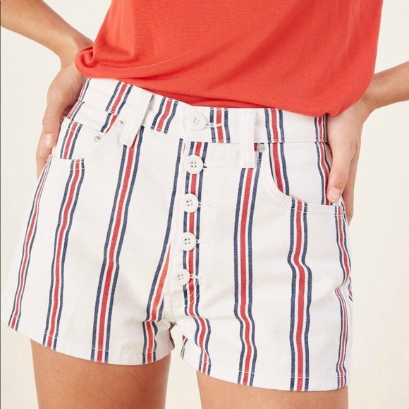 Reformation Pants - Reformation NWOT high wasted button fly shorts